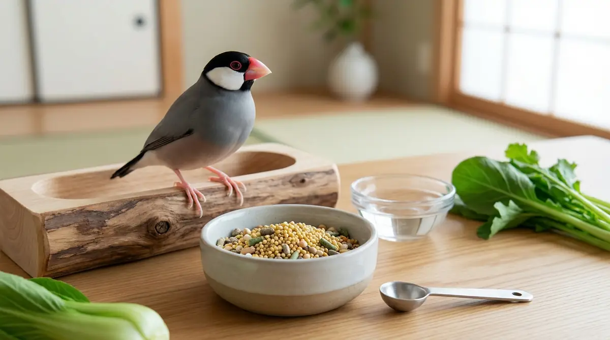 文鳥のエサの基本|1日の量と回数の目安