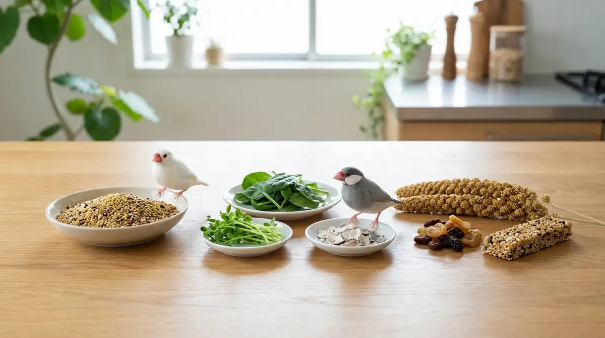 文鳥のエサの種類|主食・副食・おやつの違いを解説
