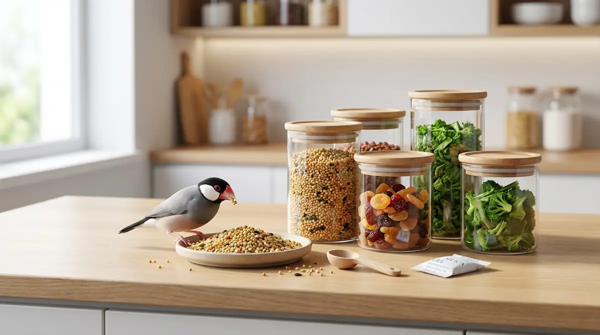 文鳥のエサの与え方と保存方法|鮮度を保つコツ