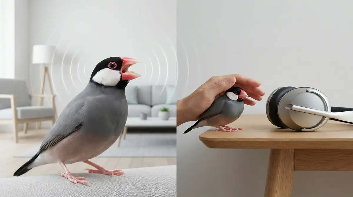 文鳥のさえずりがうるさい時の対処法