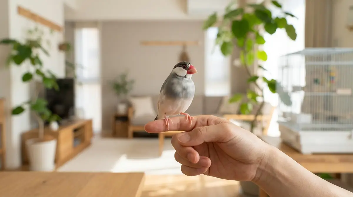 成鳥の文鳥を手乗りにする方法【根気強く取り組むコツ】