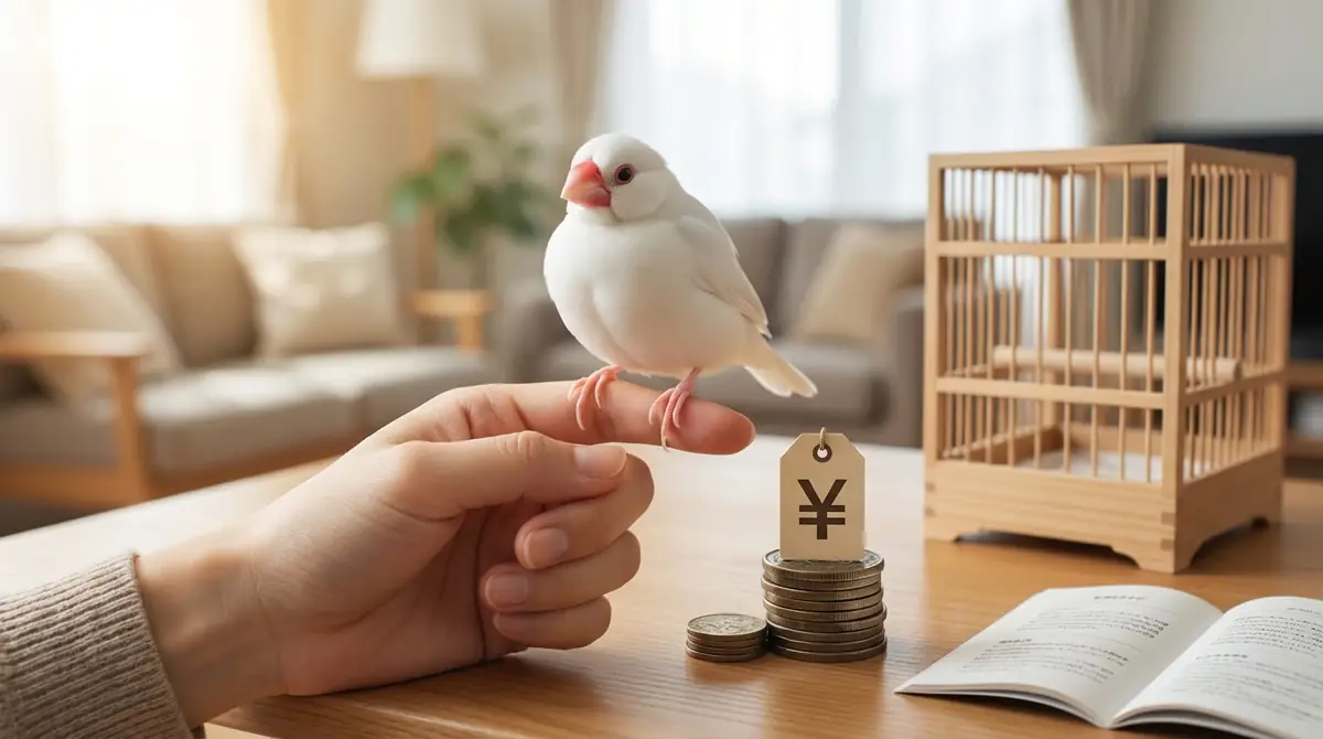 手乗り文鳥のお迎え先と値段の目安