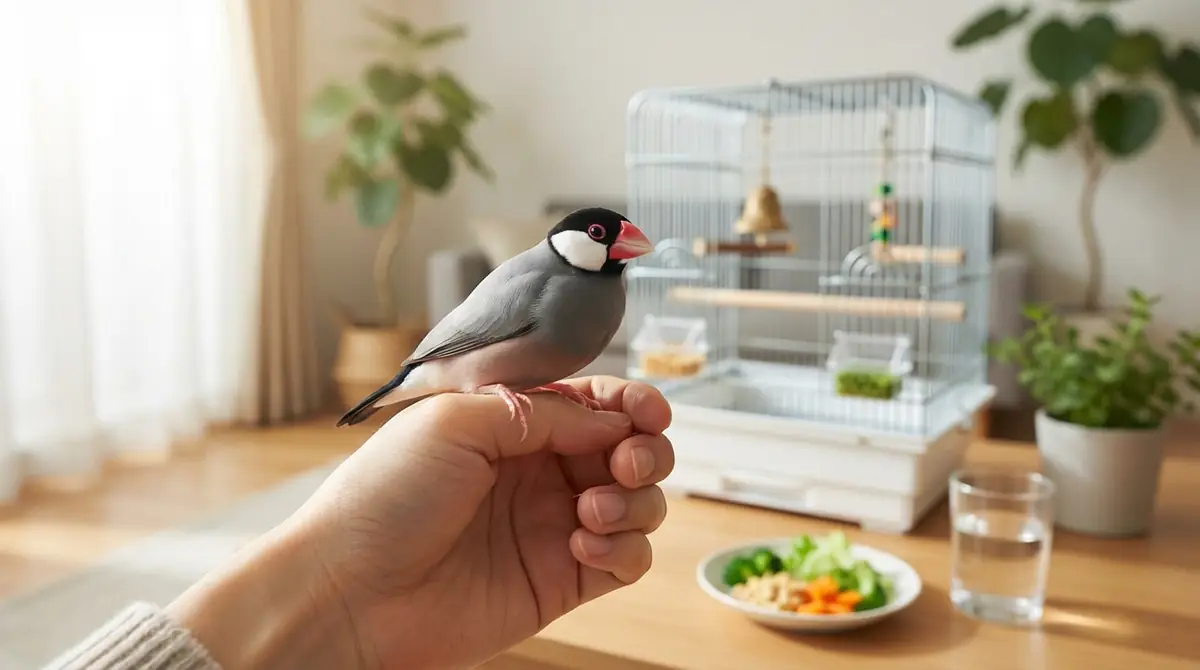 手乗り文鳥と長く暮らすために大切なこと