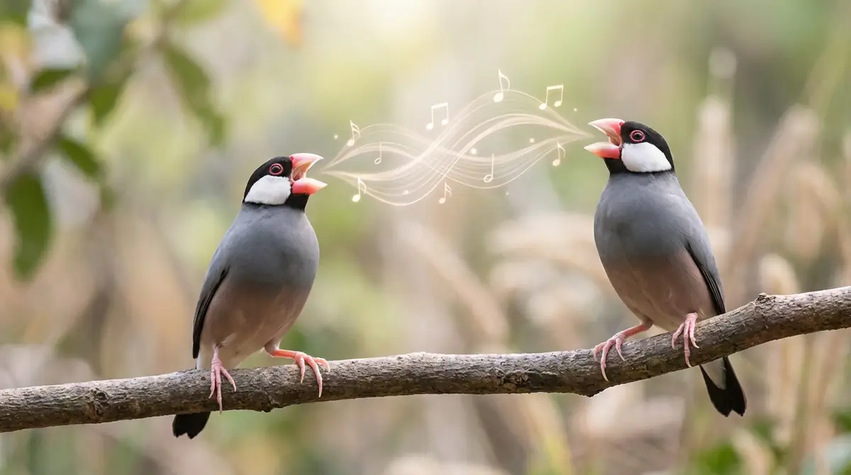 文鳥が鳴き声でコミュニケーションする理由