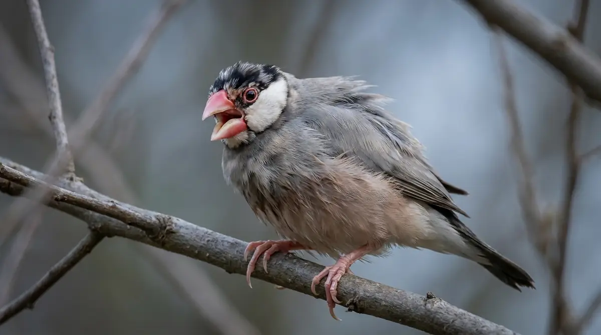 【警戒・怒っている時】文鳥の鳴き声の意味