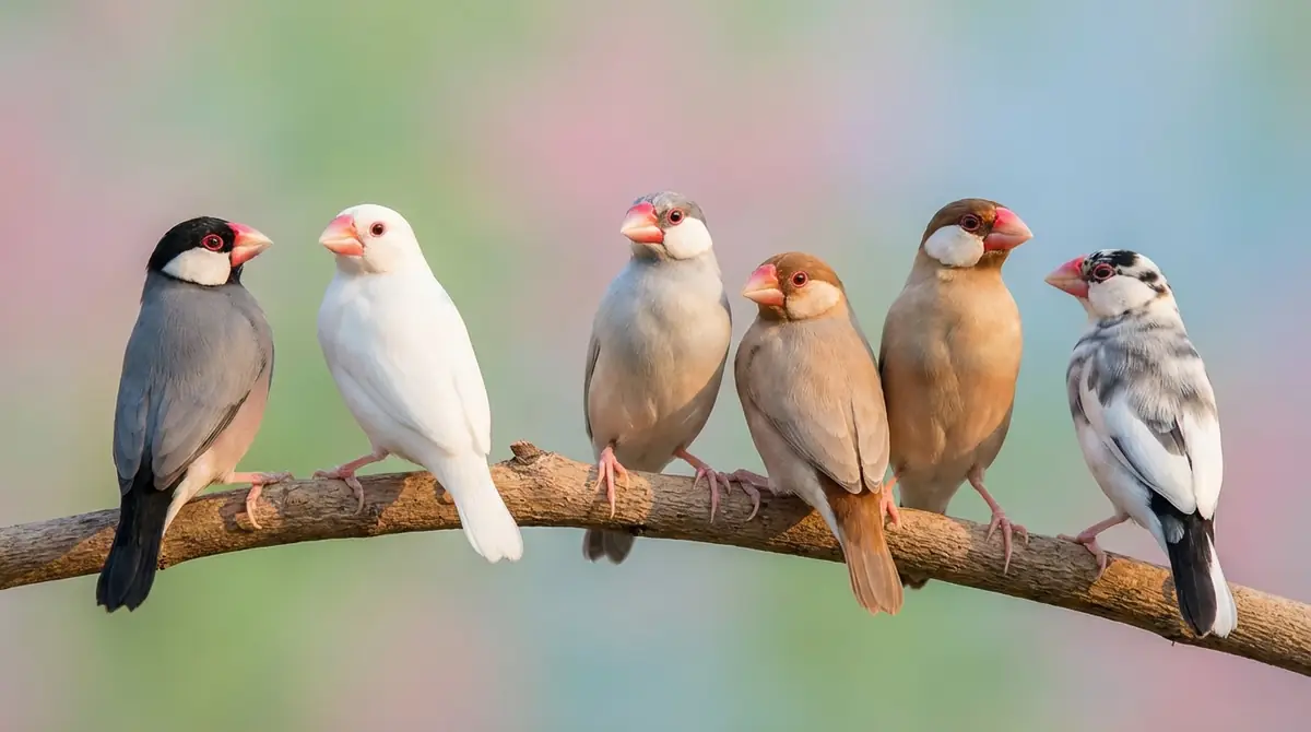 文鳥の色の種類と特徴を詳しく解説