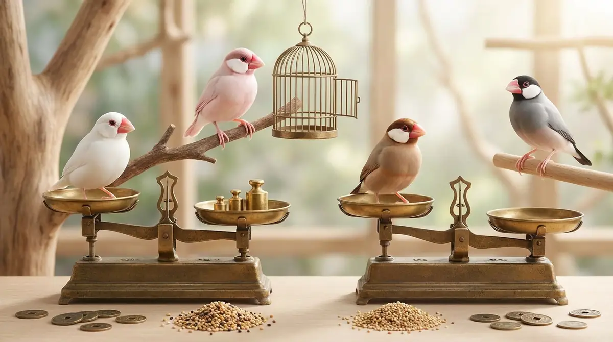 文鳥の色別｜価格相場と入手しやすさ