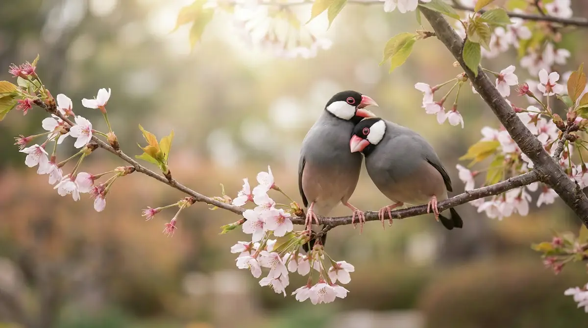 文鳥のキューキューは「甘え」と「呼び鳴き」のサイン
