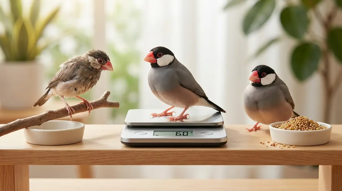 体重でわかる文鳥の健康状態｜痩せすぎ・肥満・病気のサイン