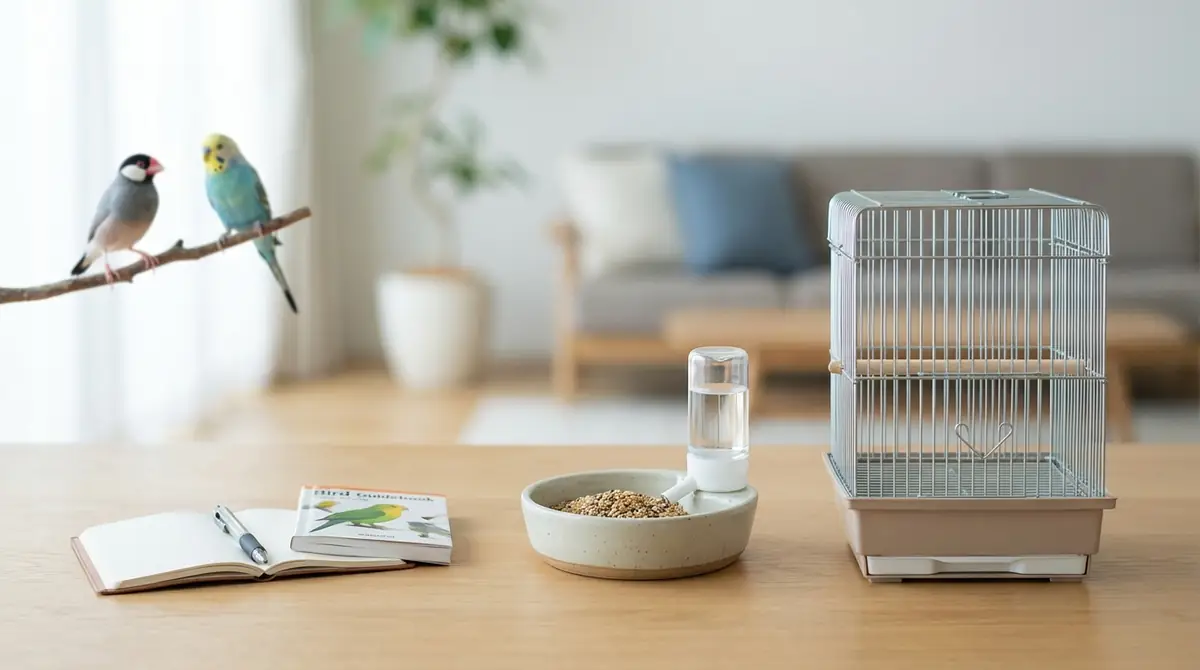 文鳥・インコを飼う前に確認すべき3つのポイント