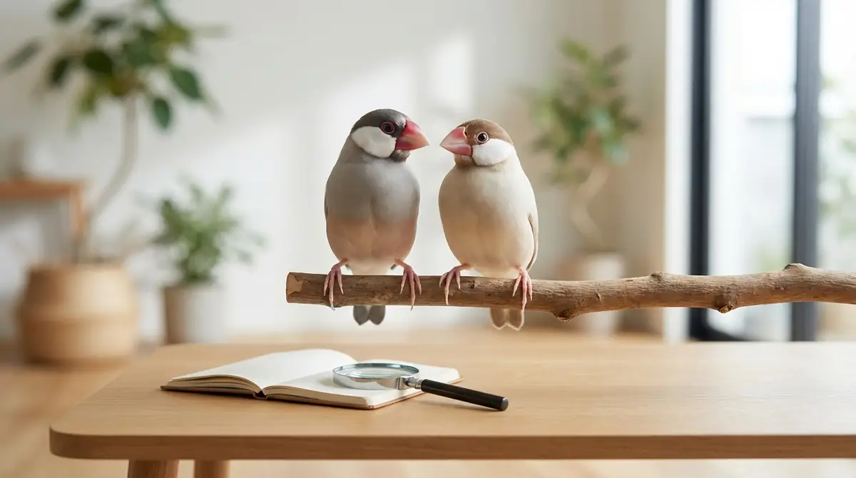 文鳥のオスメスはいつからわかる？判別できる時期を解説