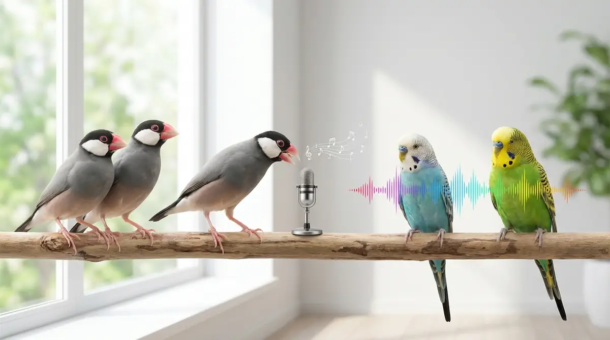 【結論】文鳥が喋る確率は1〜2割|インコとの違いも解説