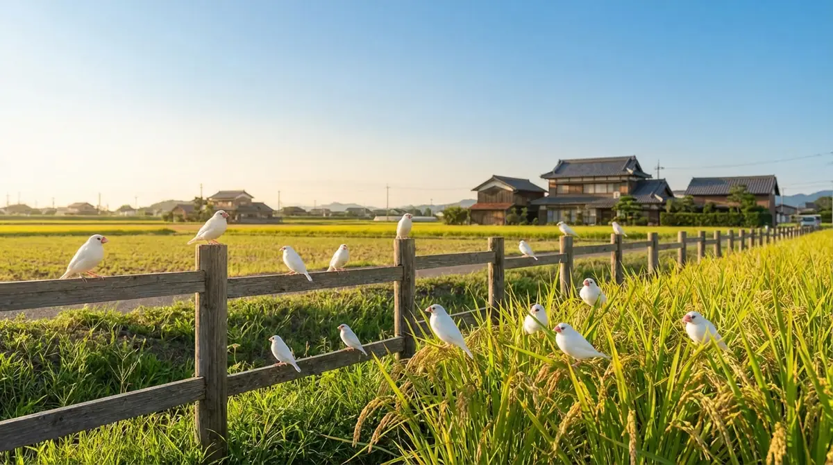 弥富文鳥とは？愛知県が誇る日本一の文鳥産地