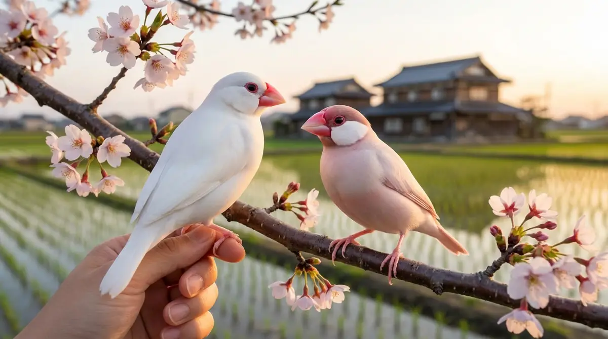 弥富産文鳥の特徴—品質が高いと言われる3つの理由