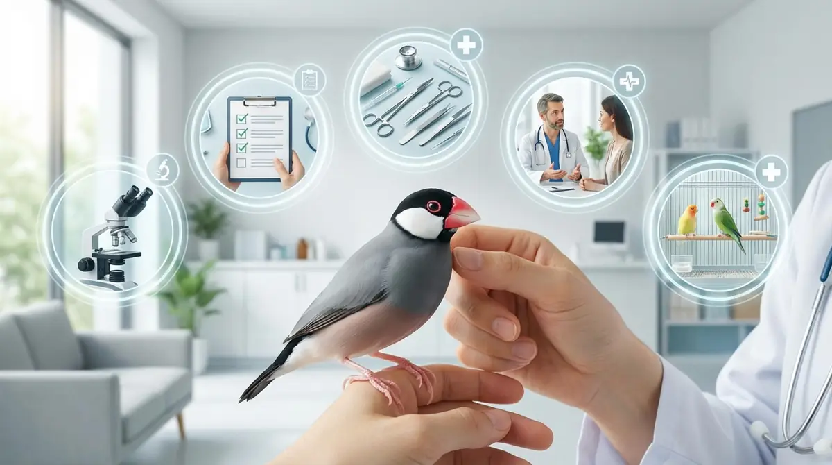 良い文鳥の病院を見極める5つのチェックポイント