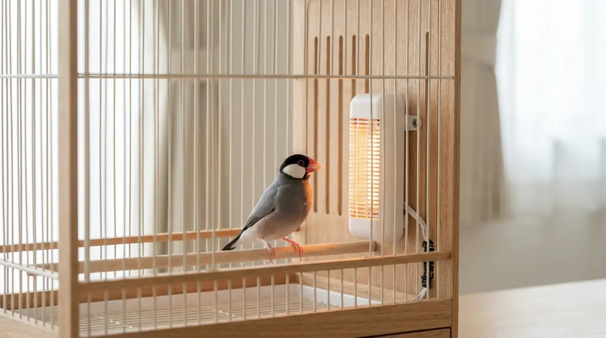 文鳥用ヒーターの正しい付け方|5ステップで設置方法を解説