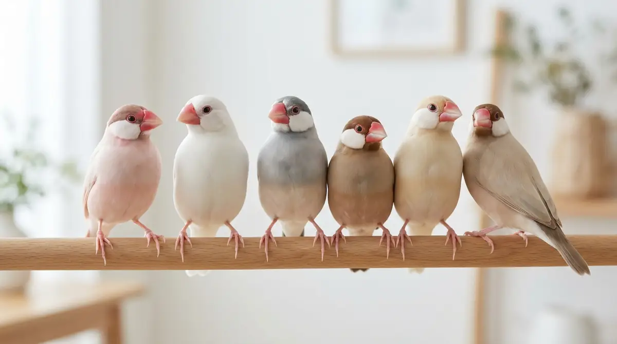 文鳥の種類別かわいさ比較【カラーバリエーション】