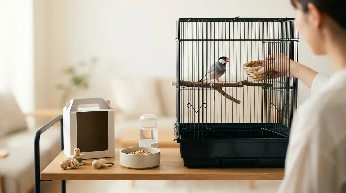 ノーマル文鳥の購入先と初期費用｜迎える前の準備