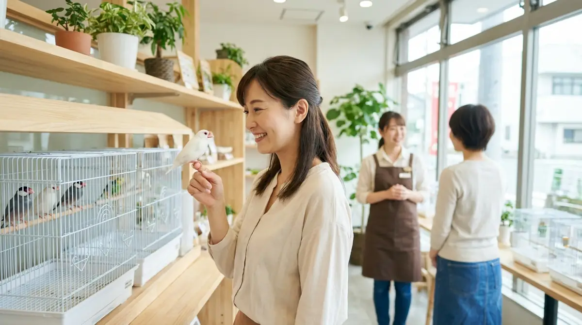 ペットショップで文鳥を買う5つのメリット