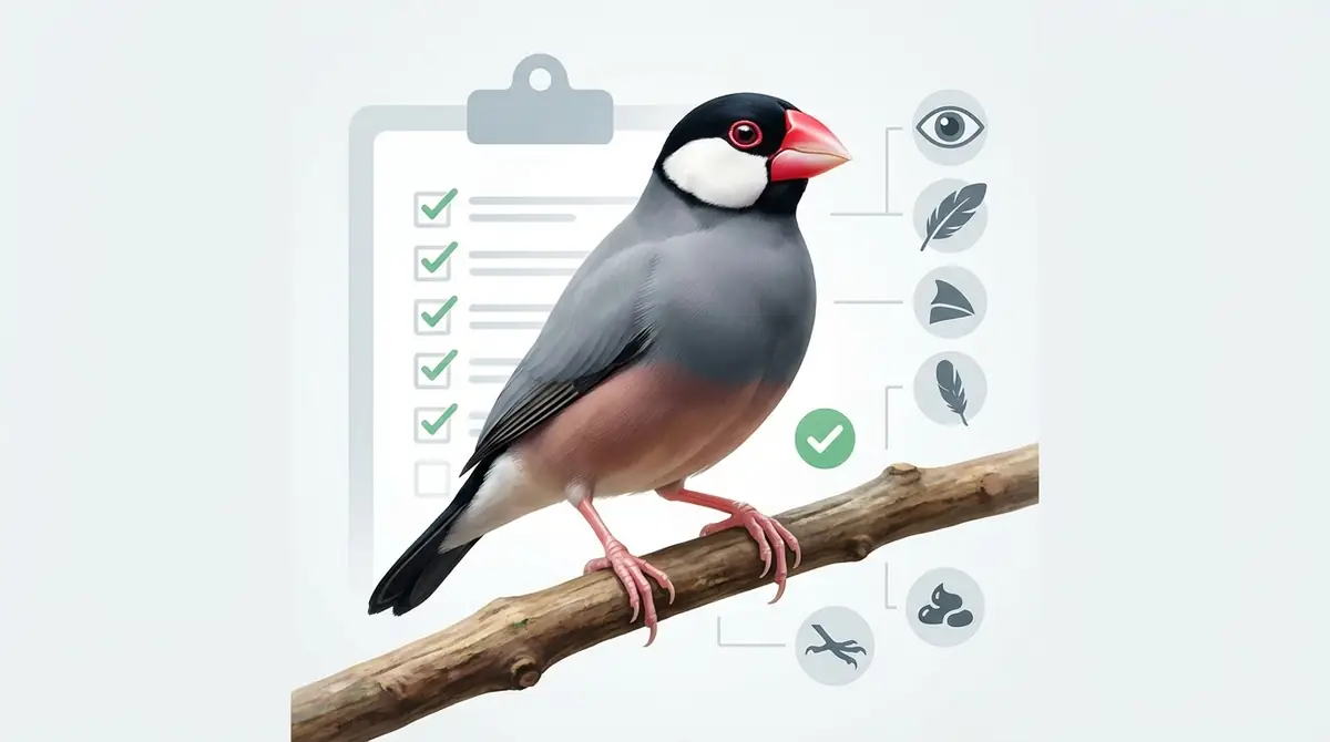 健康な文鳥を見極める10項目チェックリスト