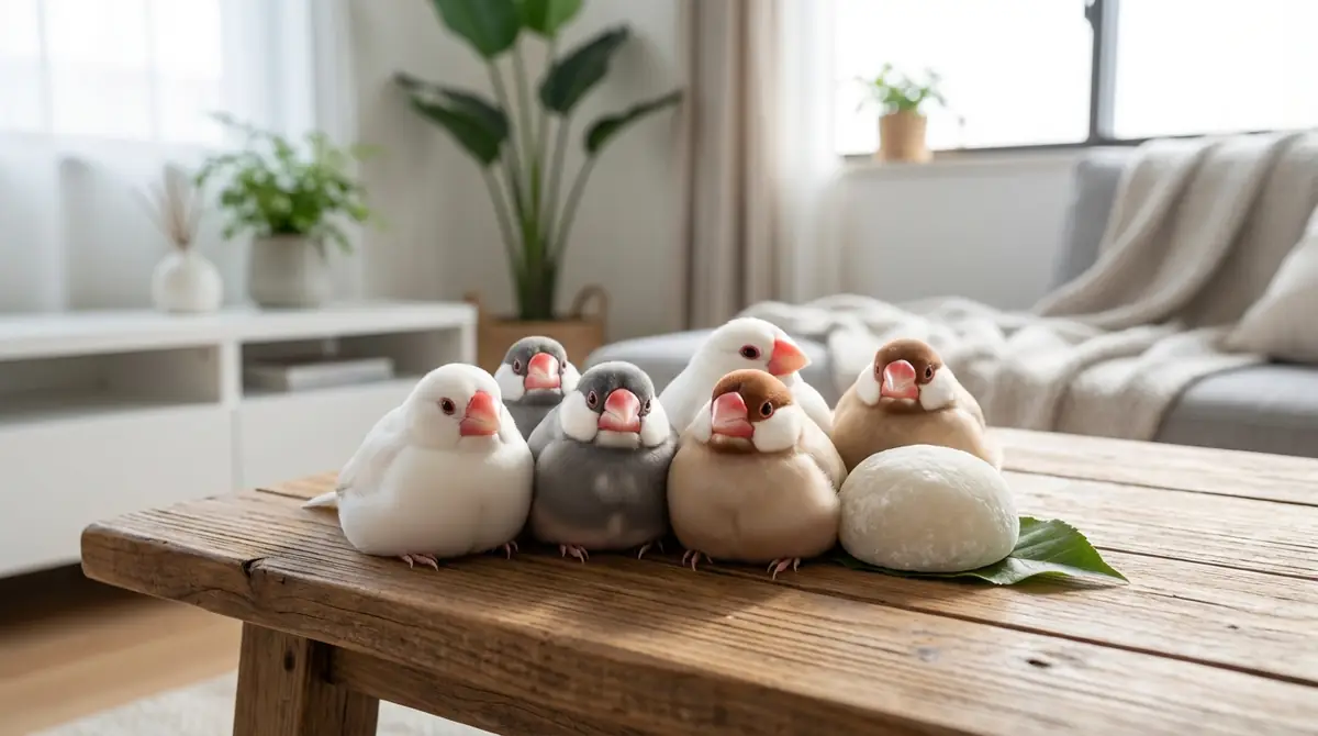 文鳥がもちのように膨らむ5つの理由