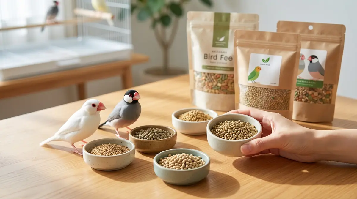 文鳥用ペレットの選び方とおすすめ4選