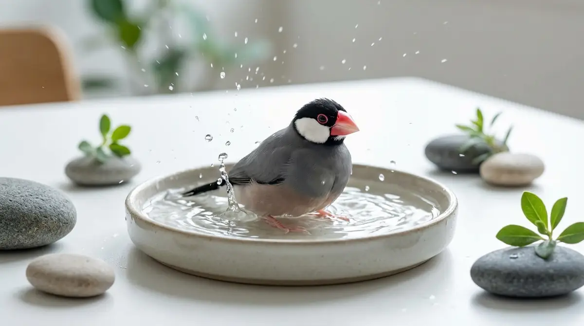 文鳥の水浴びのやり方5ステップ【初心者向け】