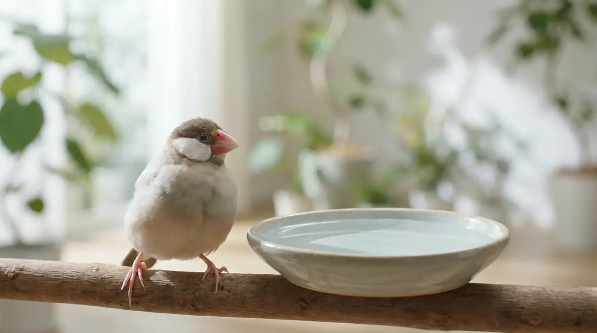 文鳥が水浴びを嫌がる・しないときの対処法