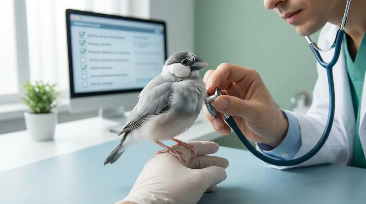 文鳥のくしゃみで病院に行くべき判断基準【チェックリスト付き】