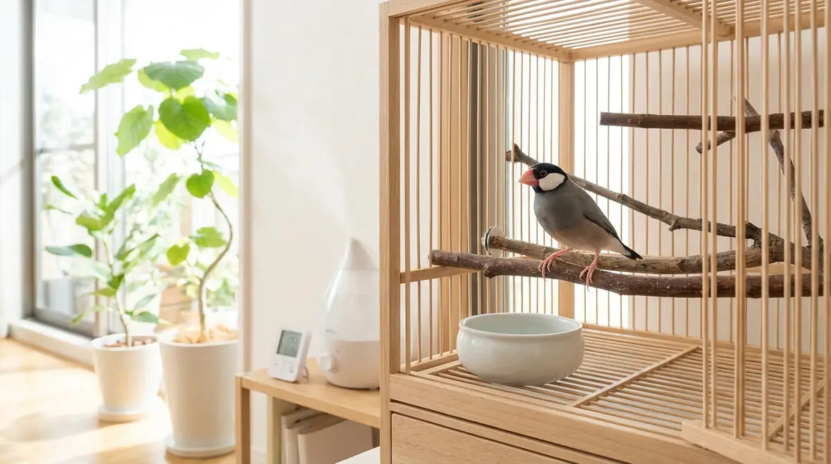 文鳥のくしゃみを予防する飼育環境の整え方