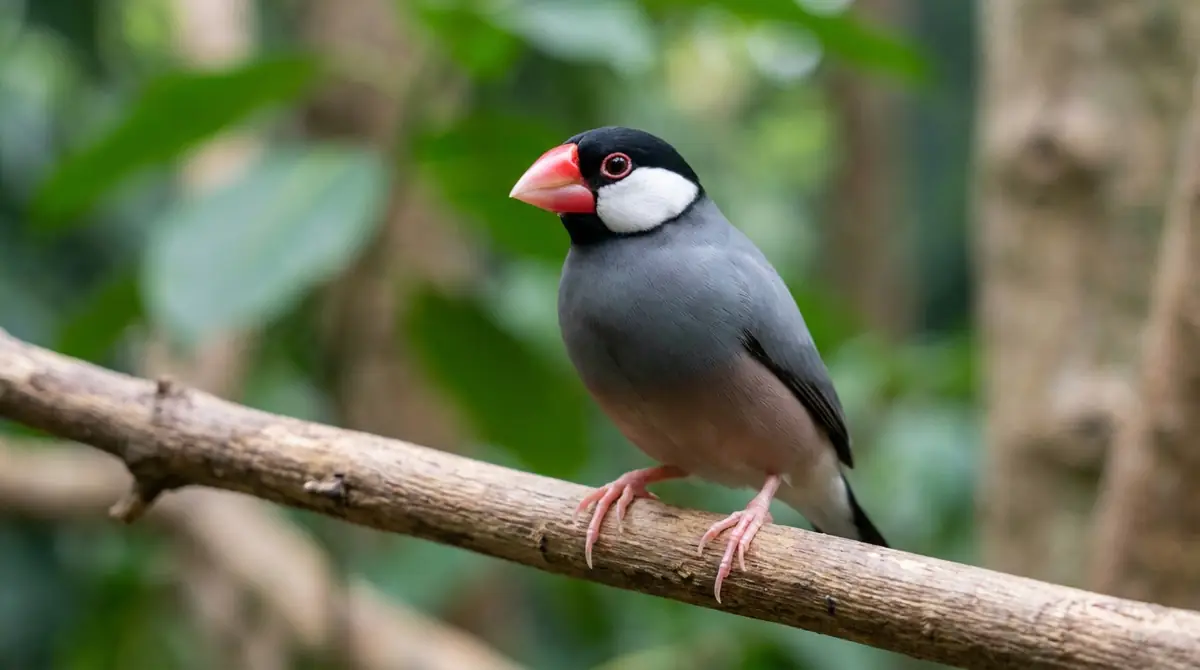 健康な文鳥のくちばしは「鮮やかな赤〜サーモンピンク」が正常