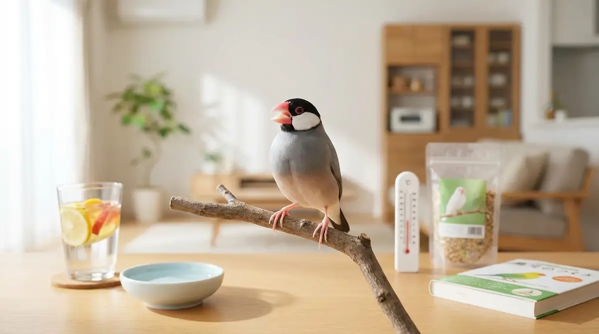 【原因別】文鳥が口を開けるときの対処法