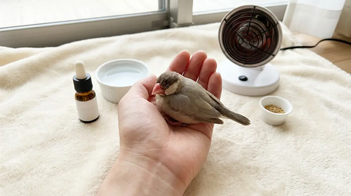 弱っている文鳥にしてあげられる5つのこと