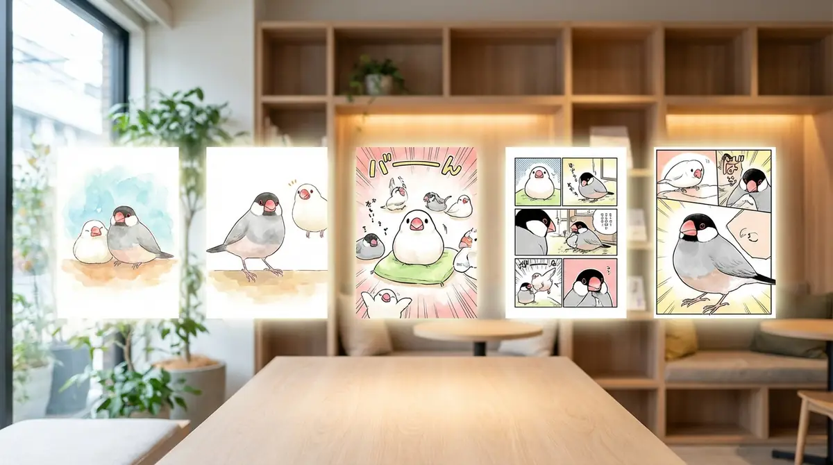 人気の文鳥漫画TOP5｜今すぐチェックしたい話題作
