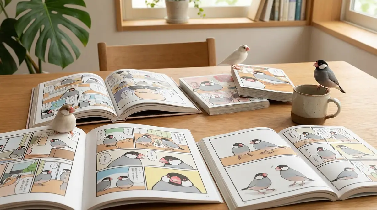 まとめ｜お気に入りの文鳥漫画を見つけよう