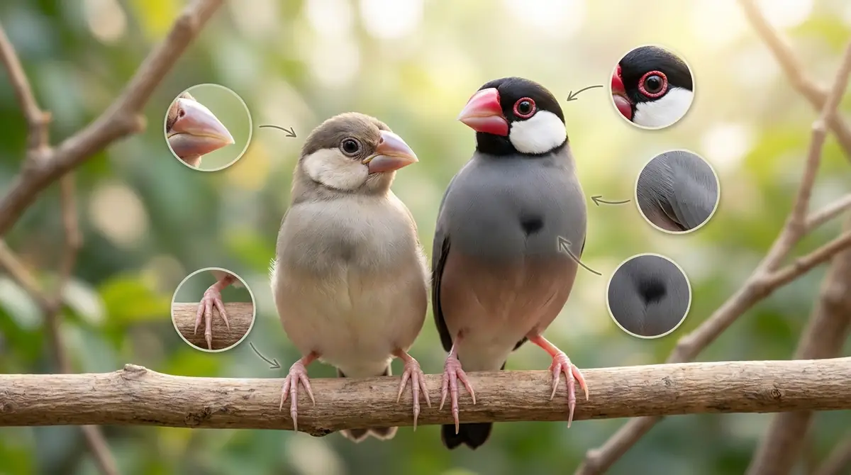 文鳥の年齢の見分け方｜5つのチェックポイント