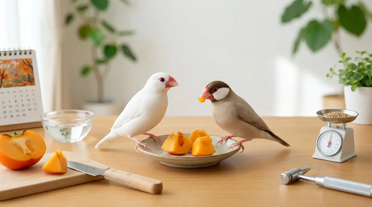 まとめ:文鳥に柿を安全に与える5つのポイント