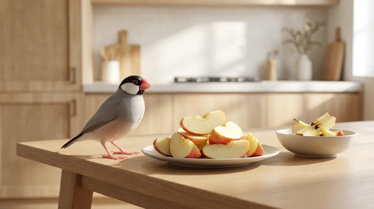 【結論】文鳥にりんごはOK!ただし種と芯は絶対NG