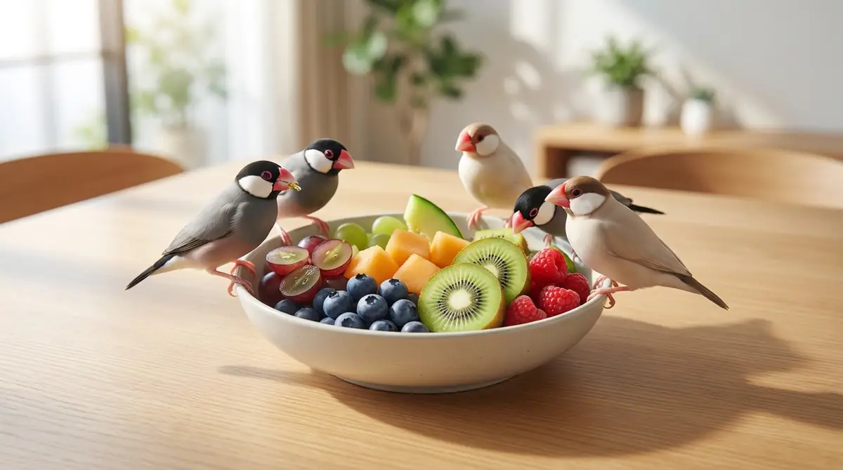 りんご以外に文鳥が食べられる果物一覧