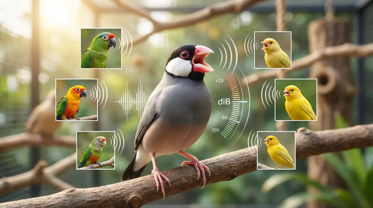 文鳥の鳴き声は本当にうるさい？他の鳥と比較してみた