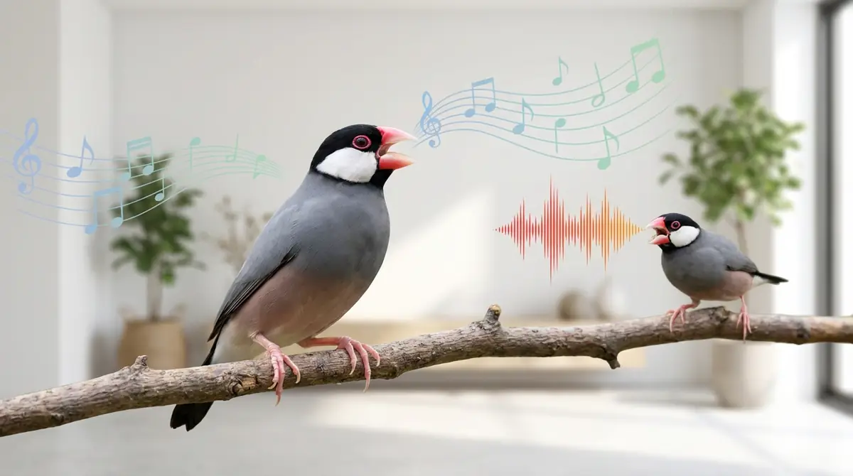 文鳥の鳴き声の種類と意味｜うるさいと感じるのはどの鳴き方？