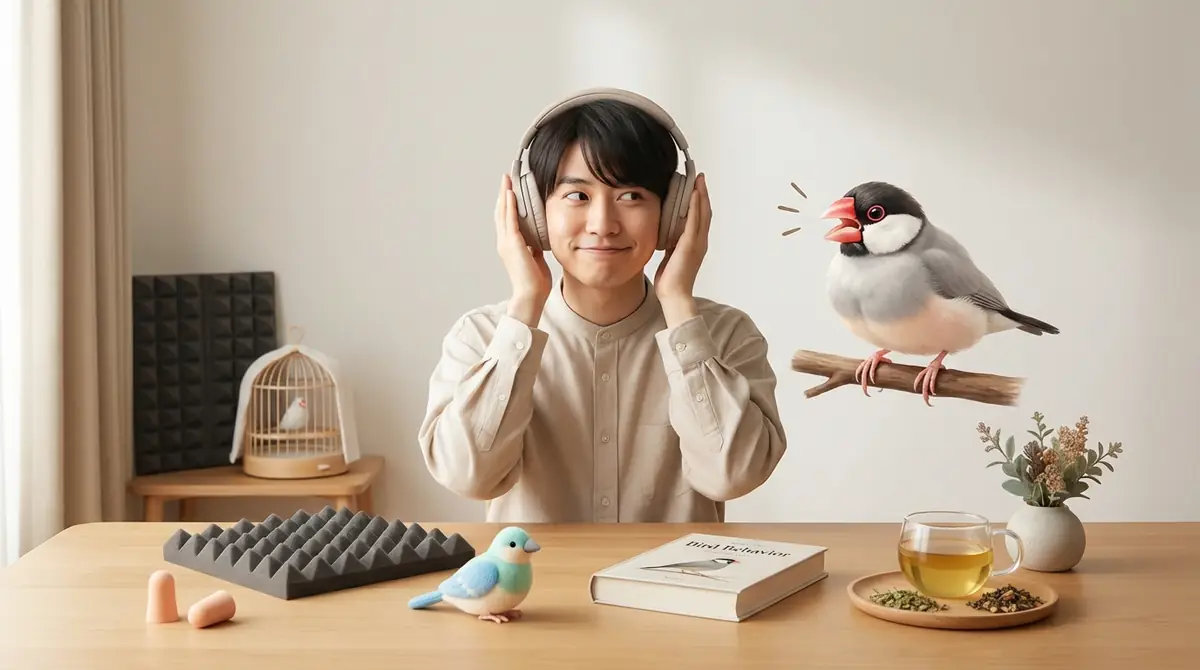 文鳥の鳴き声がうるさいときの対策7選