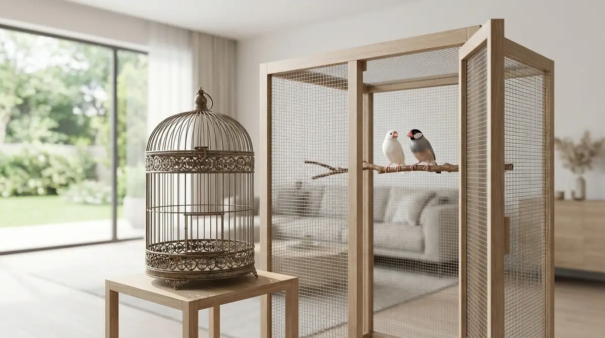 文鳥に丸型の鳥かごをおすすめしない3つの理由