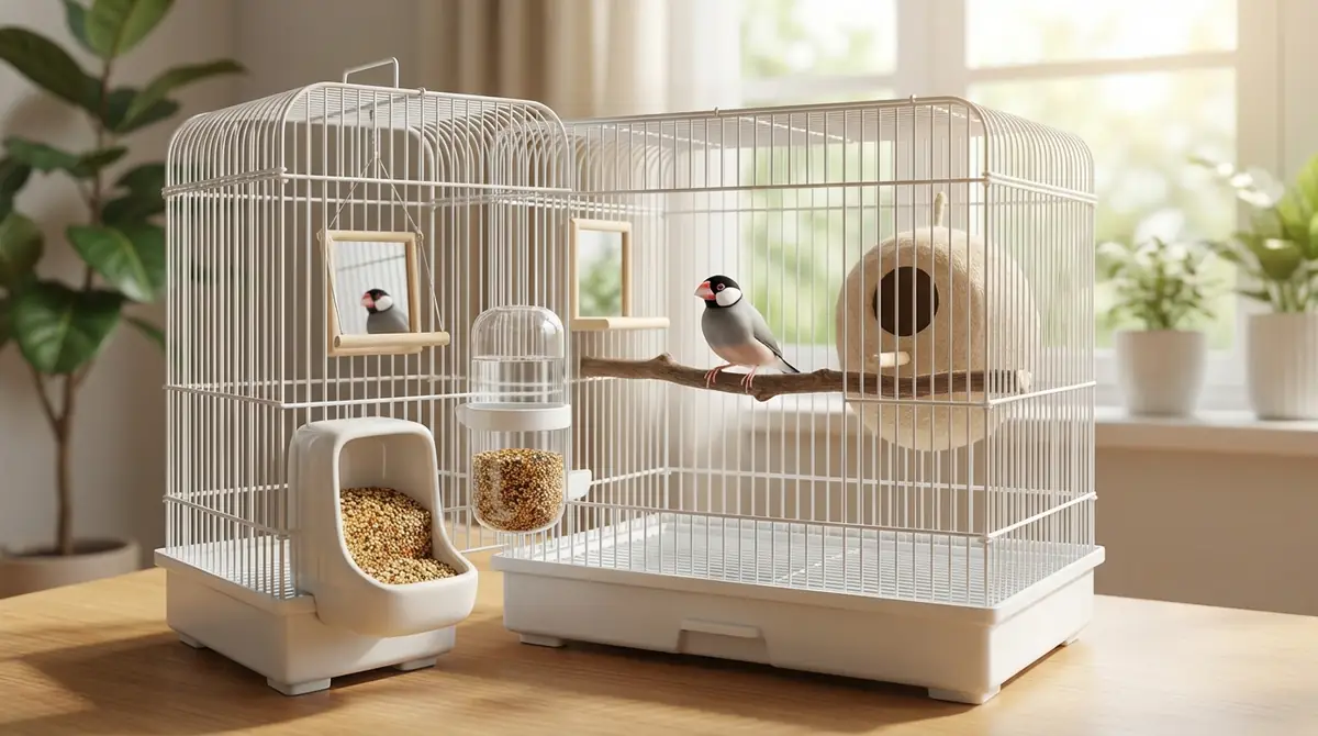 文鳥の鳥かご購入後にやるべき3つのセッティング