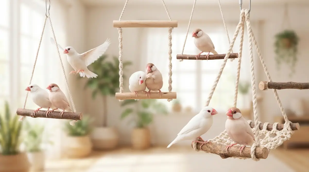 まとめ|文鳥に合ったブランコで毎日をもっと楽しく