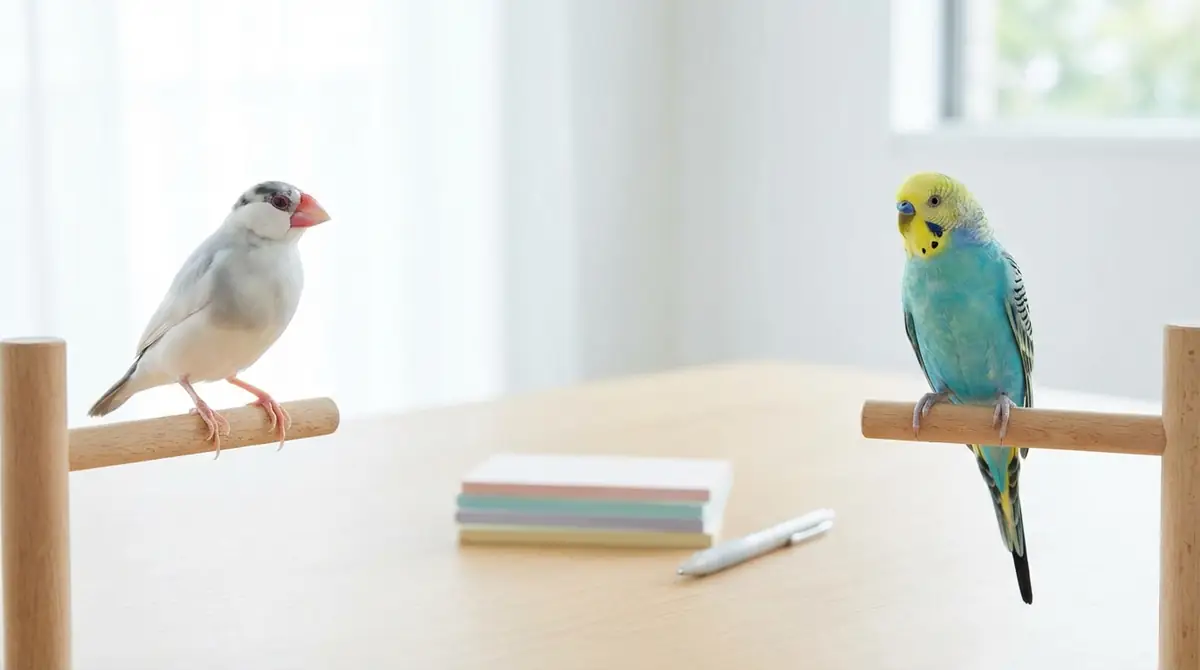 【5問診断】あなたに合うのは文鳥？セキセイインコ？