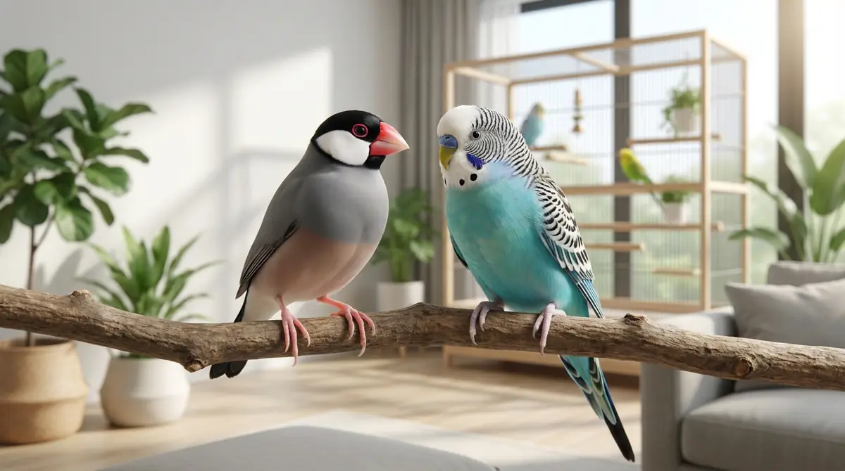 文鳥とセキセイインコは一緒に飼える？同居の注意点