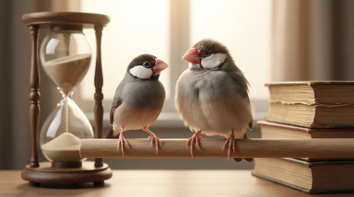 文鳥の年齢を人間に換算すると？｜年齢早見表