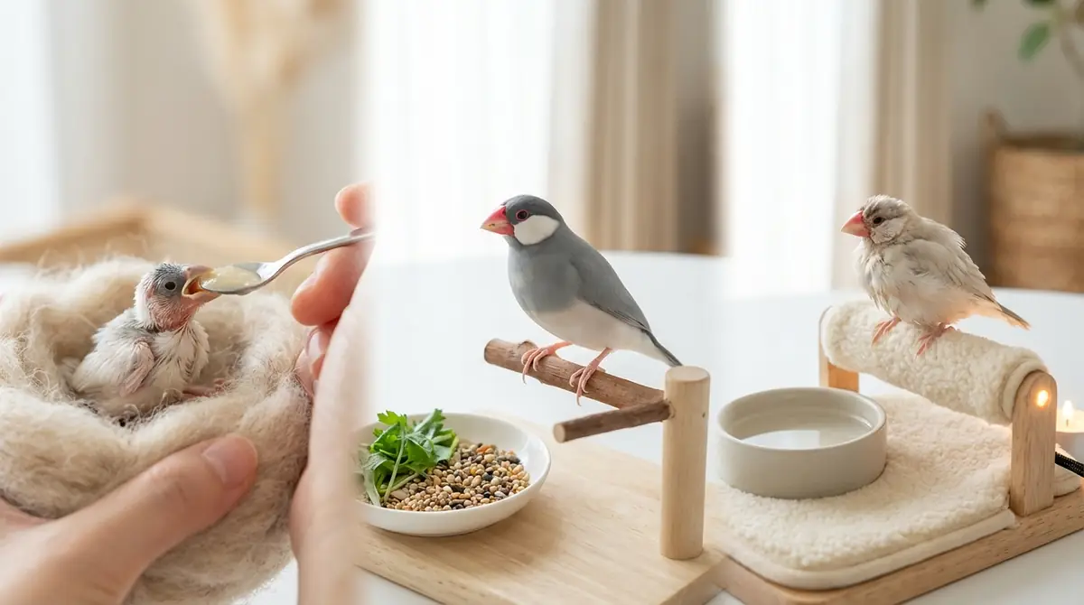 【年齢別】文鳥のライフステージとケアのポイント