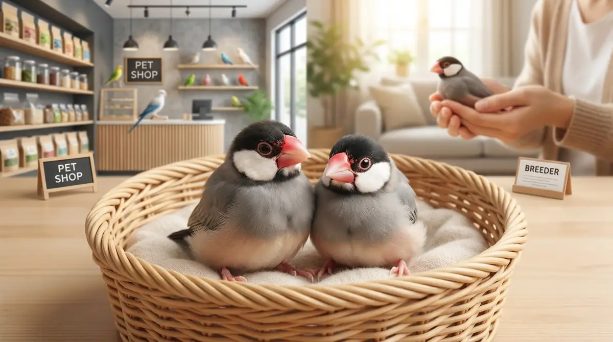 文鳥の雛はどこで販売している？購入場所と特徴を比較